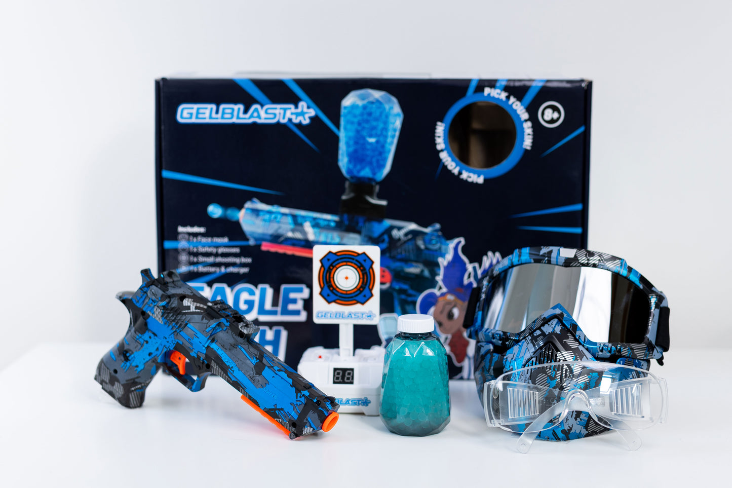 GelBlast Eagle Rucsh - Silver Military